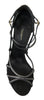 Dolce & Gabbana Elegant Keira Rhinestone Stiletto Sandals