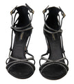 Dolce & Gabbana Elegant Keira Rhinestone Stiletto Sandals