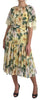 Dolce & Gabbana Elegant Silk Floral Maxi Dress