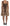Dolce & Gabbana Sleeveless Leopard Chiffon Ostrich-Feather Dress