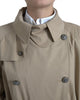 Dolce & Gabbana Elegant Double Breasted Trench Coat