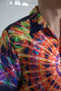 Dolce & Gabbana Multicolor Silk Button-Down Casual Shirt