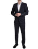 Dolce & Gabbana Sleek Dark Blue Martini Slim Fit Suit