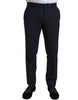 Dolce & Gabbana Sleek Dark Blue Martini Slim Fit Suit