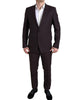 Dolce & Gabbana Maroon Martini Slim Fit 2-Piece Suit