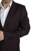 Dolce & Gabbana Maroon Martini Slim Fit 2-Piece Suit