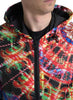 Dolce & Gabbana Multicolor Full Zip Hooded Sweater