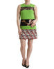 Dolce & Gabbana Chic Apple Green Shift Dress