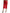 Dolce & Gabbana Chic Red High Waist Sheer Midi Skirt