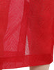 Dolce & Gabbana Chic Red High Waist Sheer Midi Skirt