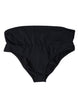 Dolce & Gabbana Elegant Black Bikini Bottom - Ultimate Beach Elegance