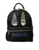 Dolce & Gabbana Elegant Black Gold Detail Backpack
