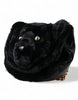 Dolce & Gabbana Exquisite Croc-Embossed Panther Shoulder Bag