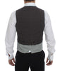 Dolce & Gabbana Elegant Gray Cotton Dress Vest