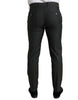 Dolce & Gabbana Elegant Dark Grey Skinny Dress Pants