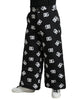Dolce & Gabbana Elegant Wide Leg Signature Print Pants