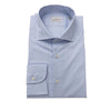 Bagutta Light Blue Cotton Men Shirt with French Collar