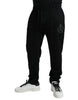 Dolce & Gabbana Elegant Black Cotton Jogger Pants