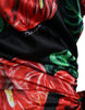 Dolce & Gabbana Tropical Elegance Silk Draped Dress