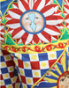 Dolce & Gabbana Multicolor Print Bermuda Shorts