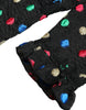 Dolce & Gabbana Elegant High Neck Polka Dot Midi Dress