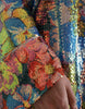 Dolce & Gabbana Elegant Floral Sequined Mini Dress