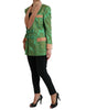 Dolce & Gabbana Floral Elegance Double Breasted Blazer