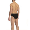 Cavalli Class Black Cotton Men's Brief Multibuy Package