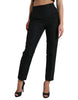 Dolce & Gabbana High Waist Tapered Elegance Pants