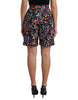 Dolce & Gabbana Chic Floral High Waist Hot Pants Shorts