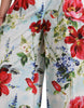 Dolce & Gabbana Floral High Waist Wide Leg Pants