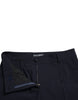 Dolce & Gabbana Elegant Mid Waist Tapered Pants in Blue