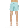 Bikkembergs Light Blue Polyester Men Swimwear
