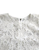 Dolce & Gabbana Elegant White Lace Blouse