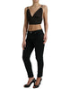 Dolce & Gabbana Elegant Sleeveless Cropped Tank Top