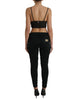 Dolce & Gabbana Elegant Sleeveless Cropped Tank Top