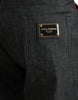 Dolce & Gabbana Multicolor Tiger Print Loose Denim Jeans