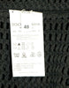 Dolce & Gabbana Elegant V-Neck Dark Green Knitted Sweater