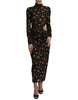 Dolce & Gabbana Elegant Floral Sheath Dress