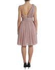 Dolce & Gabbana Elegant Asymmetrical Pink Tulle Dress