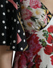 Dolce & Gabbana Elegant Floral Silk Maxi Dress