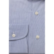 Bagutta Light Blue Cotton Men Shirt