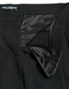 Dolce & Gabbana Elegant High-Waist Tapered Cropped Pants