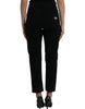 Dolce & Gabbana Elegant High Waist Black Stretch Jeans