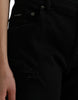 Dolce & Gabbana Elegant High Waist Black Stretch Jeans