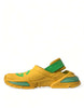 Dolce & Gabbana Chic Rubber Clogs Slippers in Lush Colors