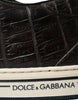 Dolce & Gabbana Elegant Exotic Leather Low-Top Sneakers