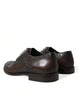Dolce & Gabbana Elegant Textured Leather Oxford Dress Shoes