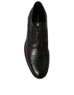 Dolce & Gabbana Elegant Brown Formal Derby Dress Shoes