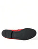 Dolce & Gabbana Torero-Inspired Luxe Red & Black Loafers